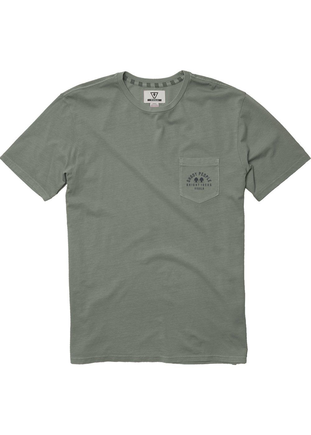 Bright Eyes Ss Pkt Tee sold by VISSLA product image thumbnail 2