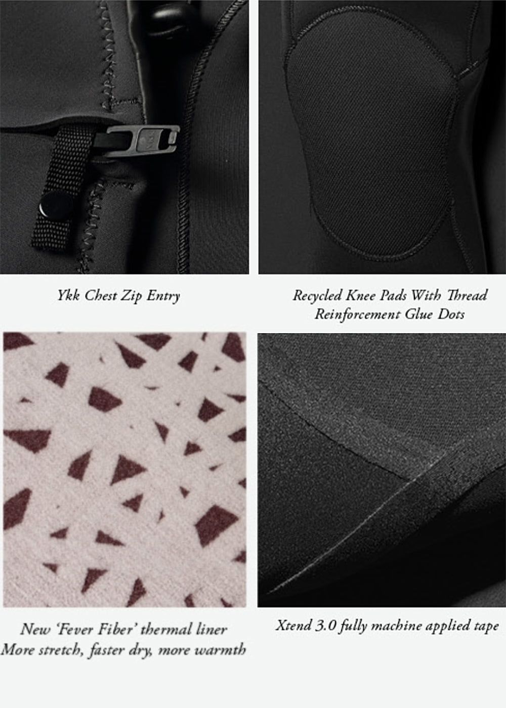 7 Seas Raditude 4-3 Chest Zip Full Wetsuit sold by VISSLA product image thumbnail 5