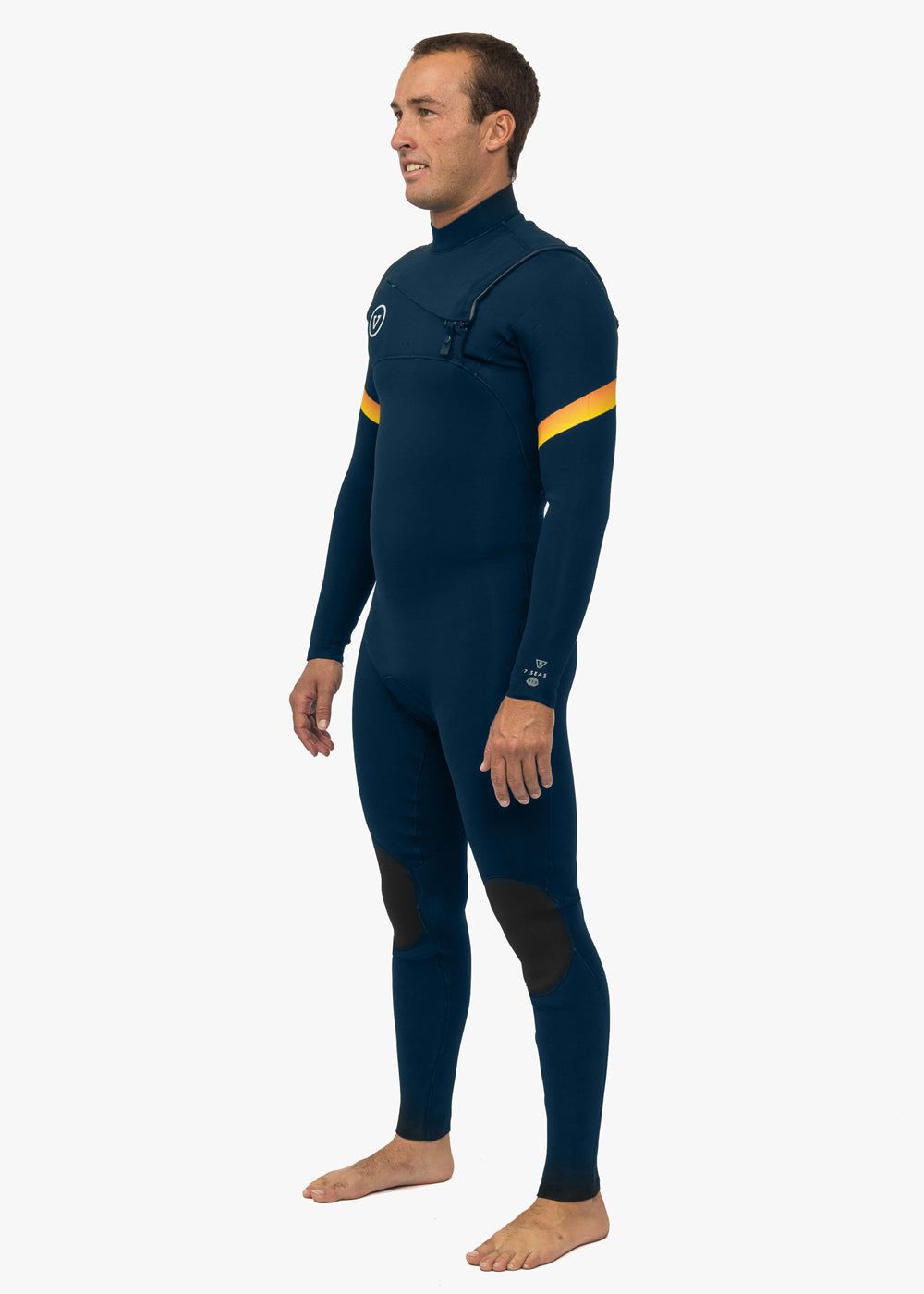 7 Seas Raditude 4-3 Chest Zip Full Wetsuit sold by VISSLA product image thumbnail 3