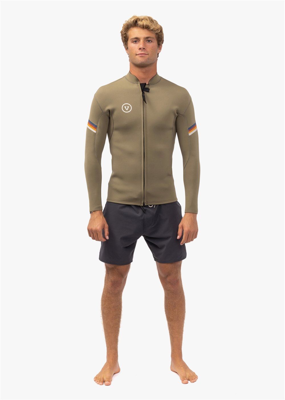 Raditude 2mm Front Zip Wetsuit Jacket sold by VISSLA