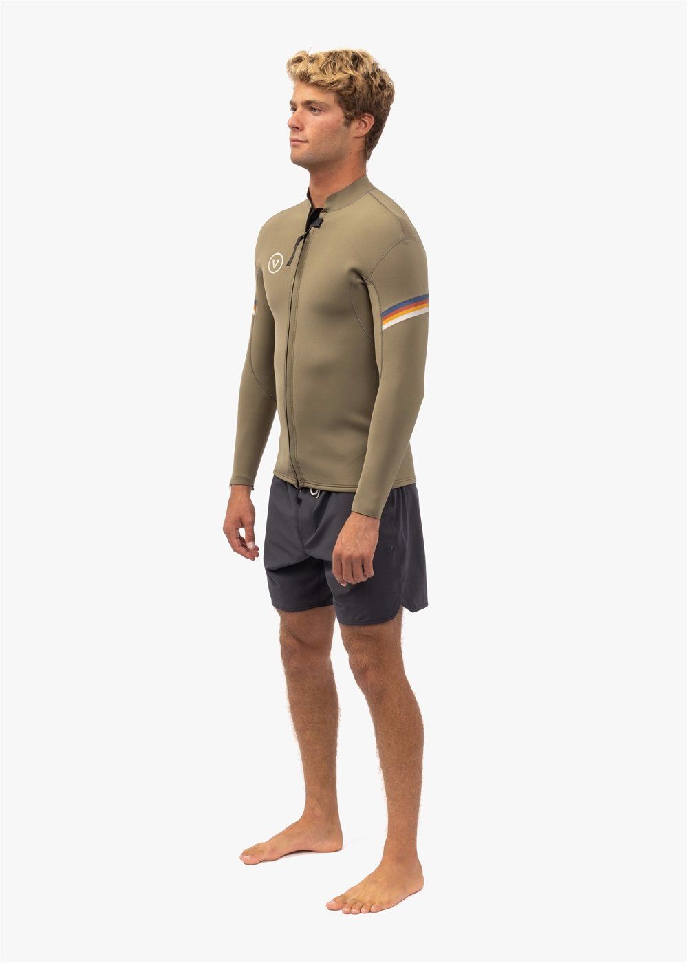 Raditude 2mm Front Zip Wetsuit Jacket sold by VISSLA product image thumbnail 3