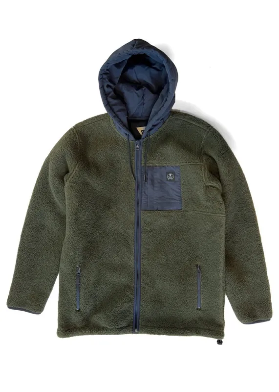 Walter Sherpa Fleece Jacket made by VISSLA