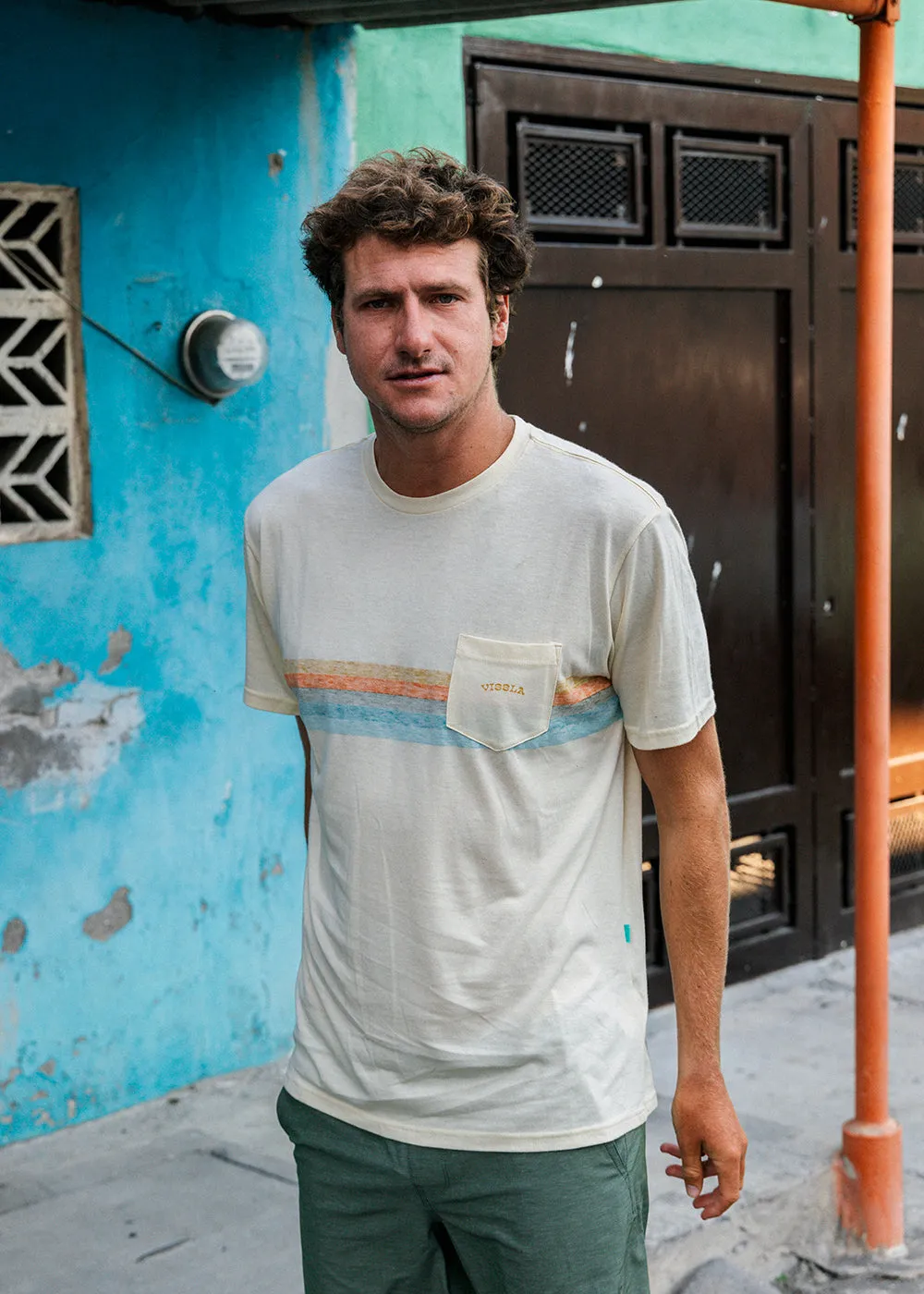 Sky Bridge Ss Tee sold by VISSLA product image thumbnail 2