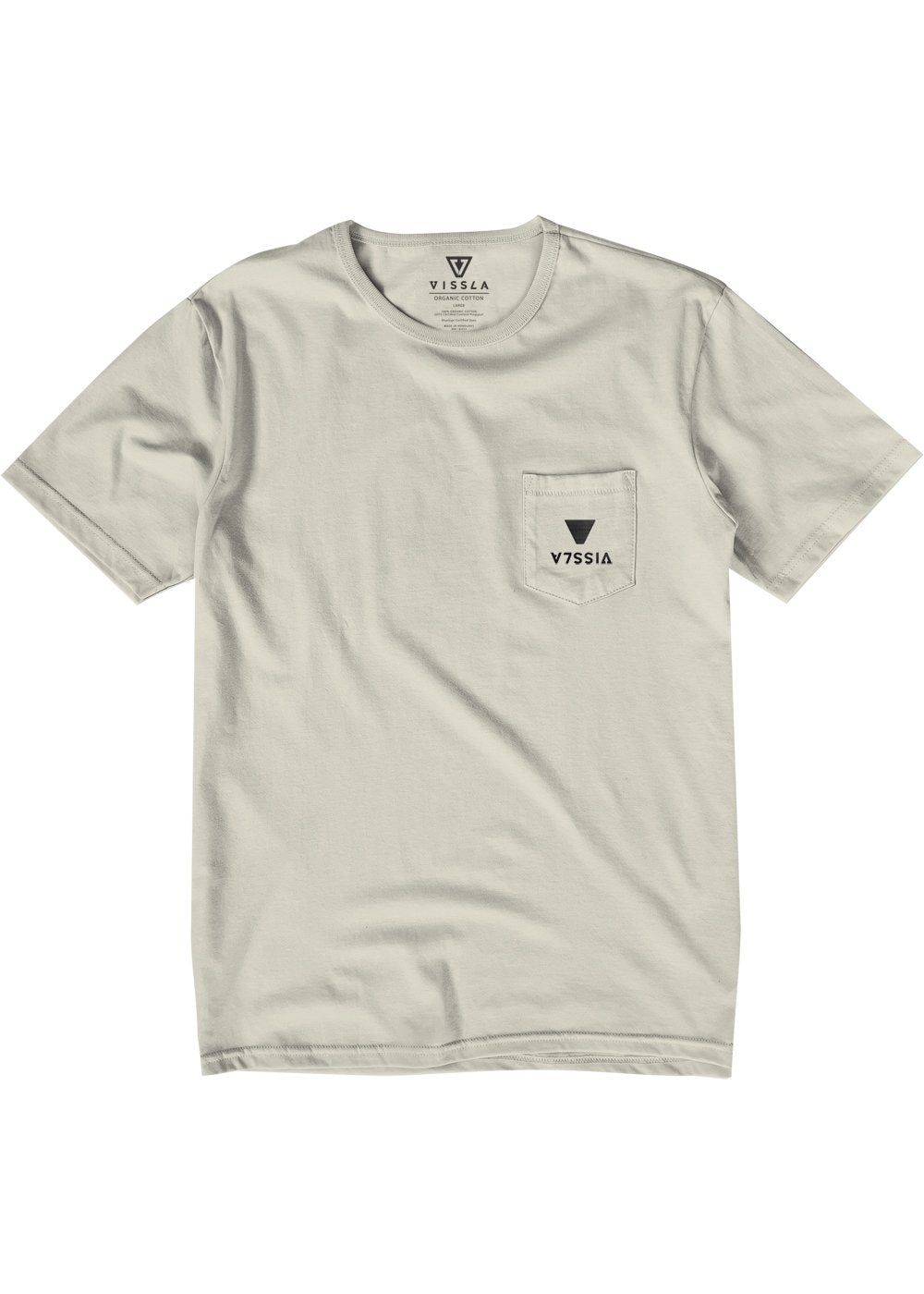 Caliper Organic Pkt Tee sold by VISSLA product image thumbnail 2