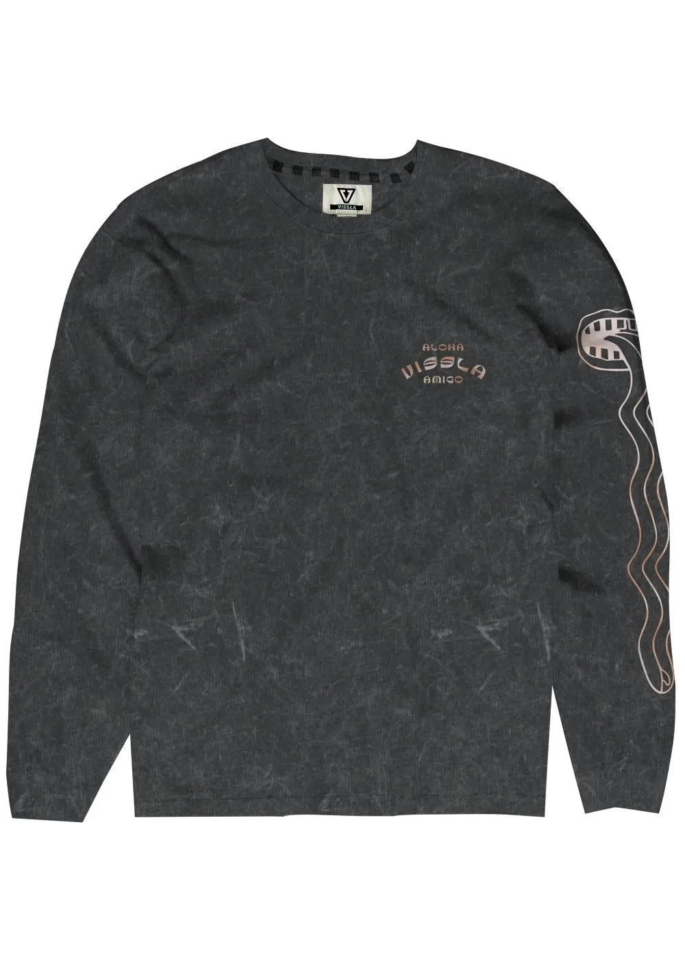 Twin Amigos Boys Long Sleeve Tee sold by VISSLA product image thumbnail 2