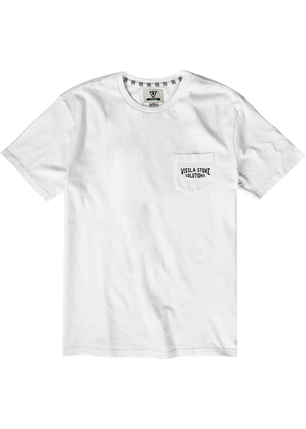 Stoke Solution Ss Pkt Tee sold by VISSLA product image thumbnail 2