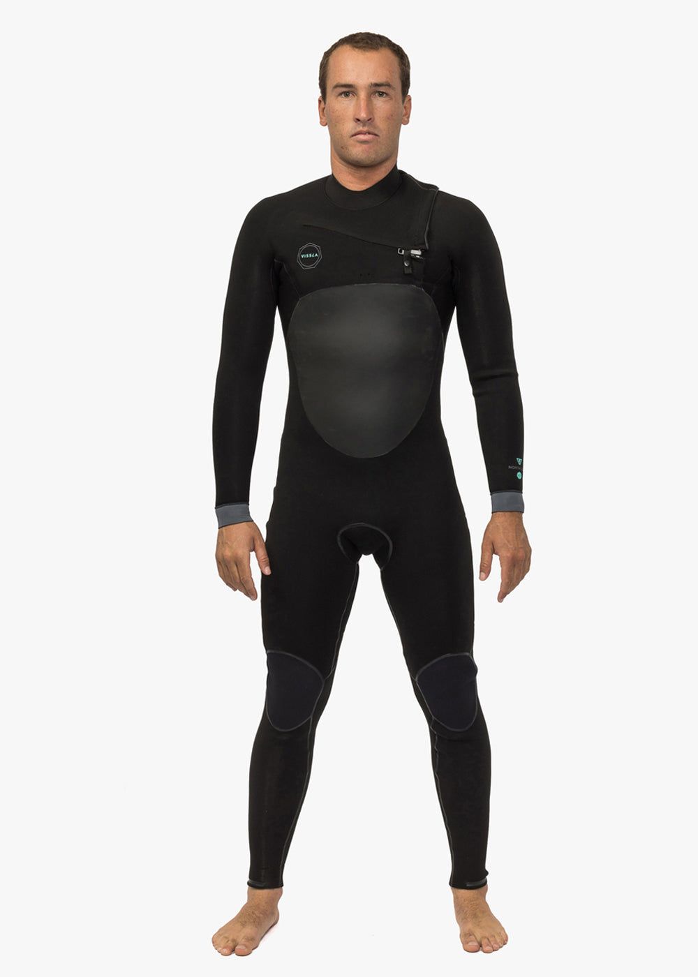 North Seas 4-3 Full Chest Zip Wetsuit sold by VISSLA