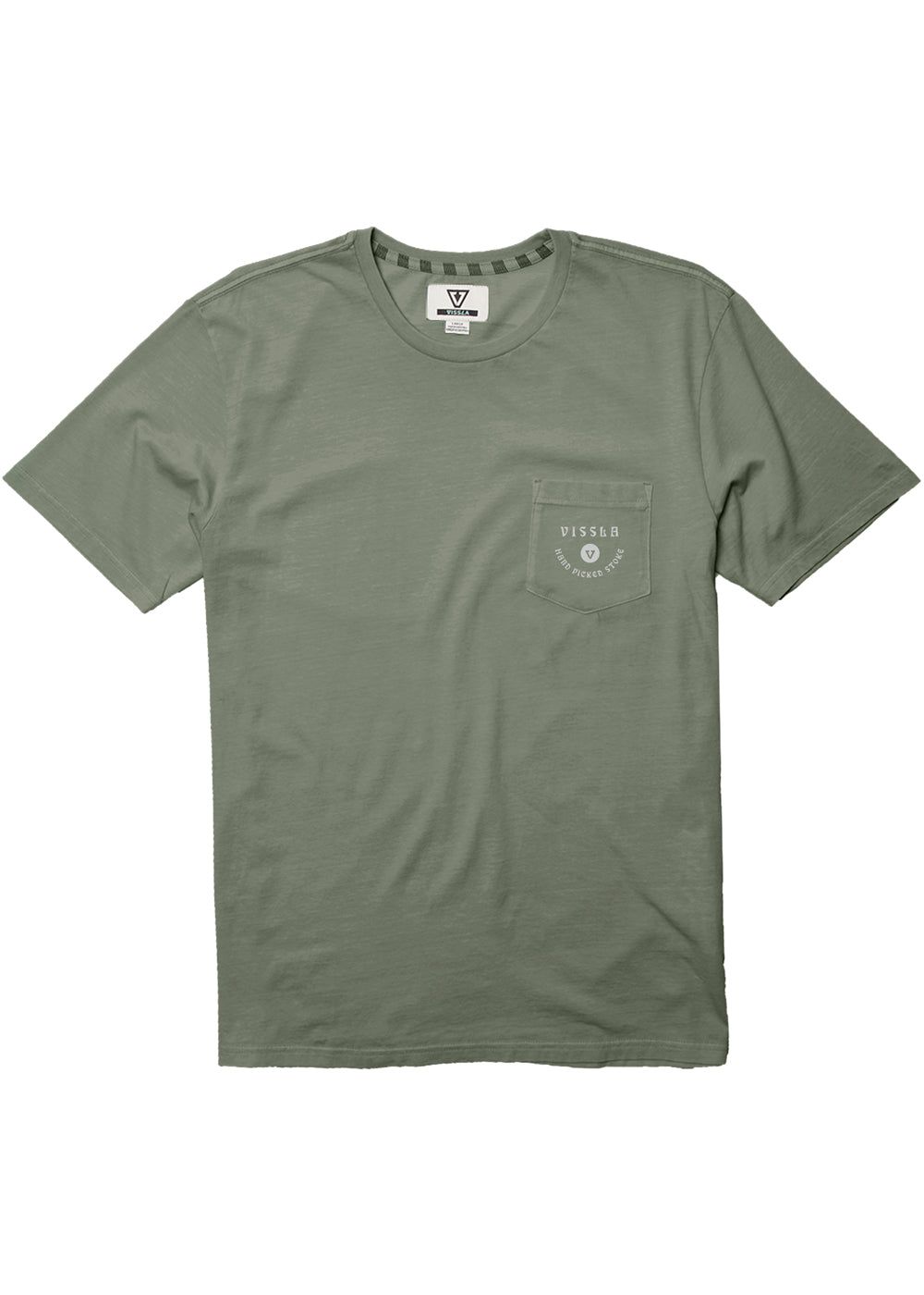 Hand Picked Ss Pkt Tee sold by VISSLA product image thumbnail 2