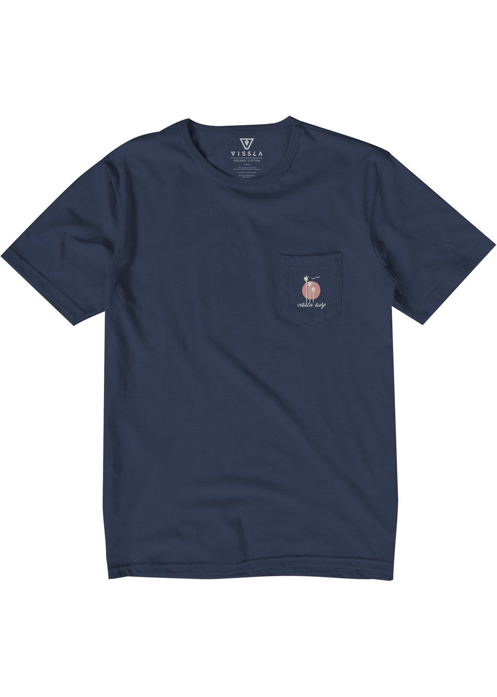 Out Front Organic Pkt Tee sold by VISSLA product image thumbnail 2