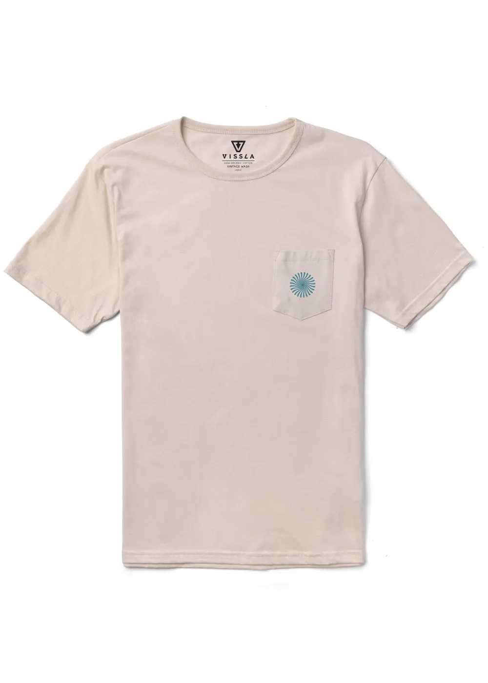 Psycho Surf Organic Pkt Tee sold by VISSLA product image thumbnail 2