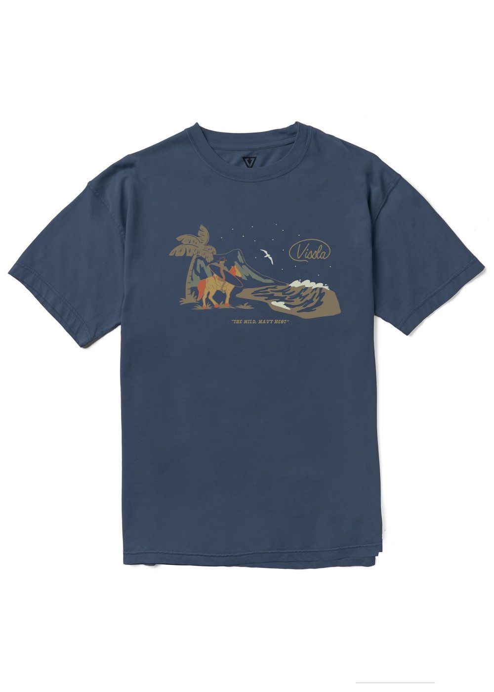Soren Wavy West Organic Tee sold by VISSLA