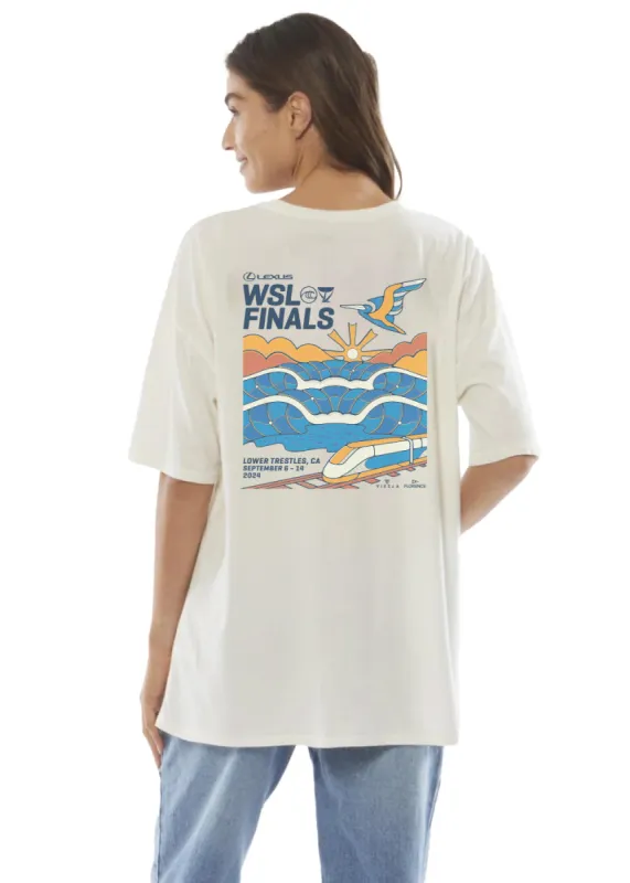 Womens WSL Finals Ss Tee sold by VISSLA