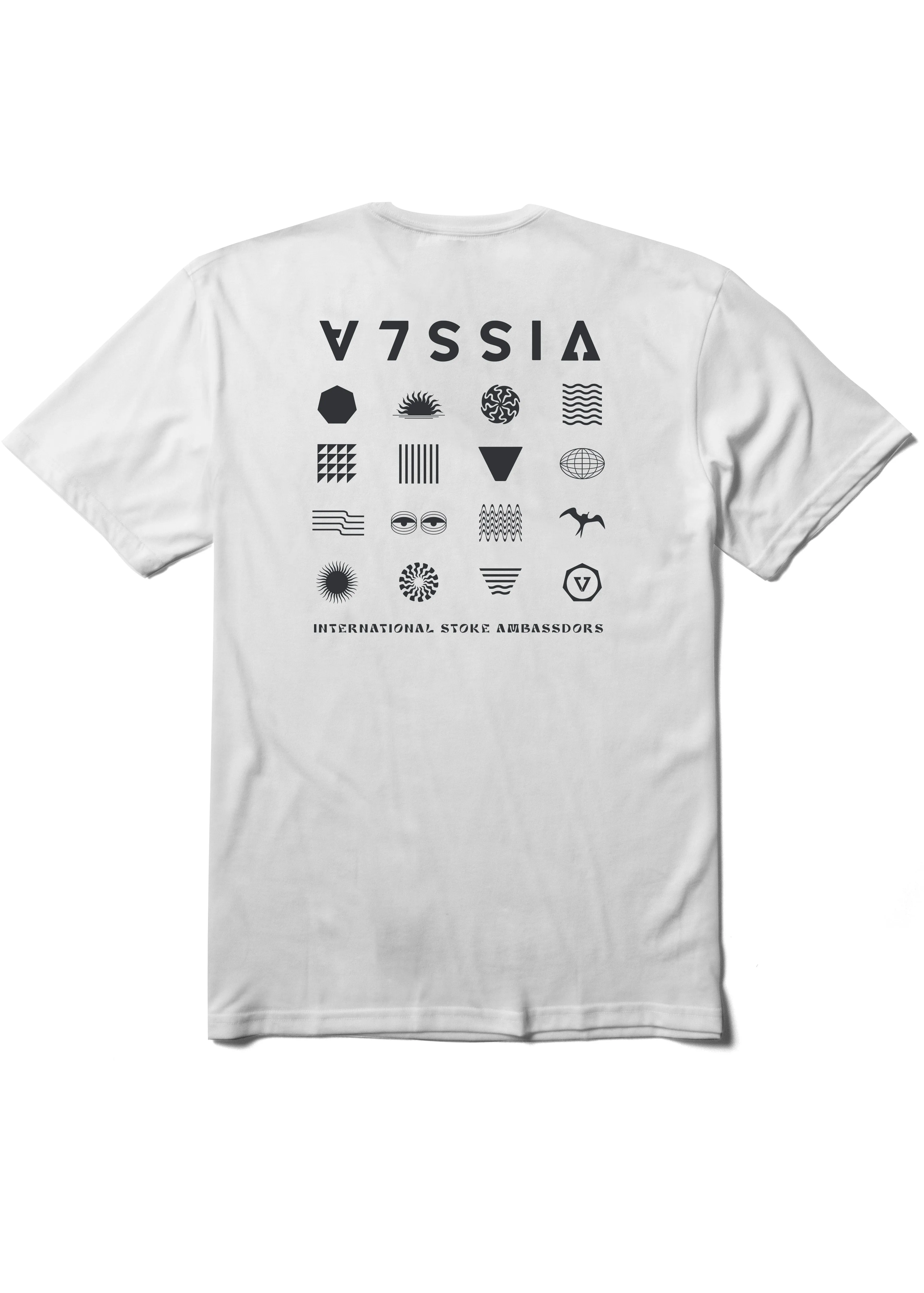 Glyphs Comp Lite Eco Performance Tee sold by VISSLA product image thumbnail 2