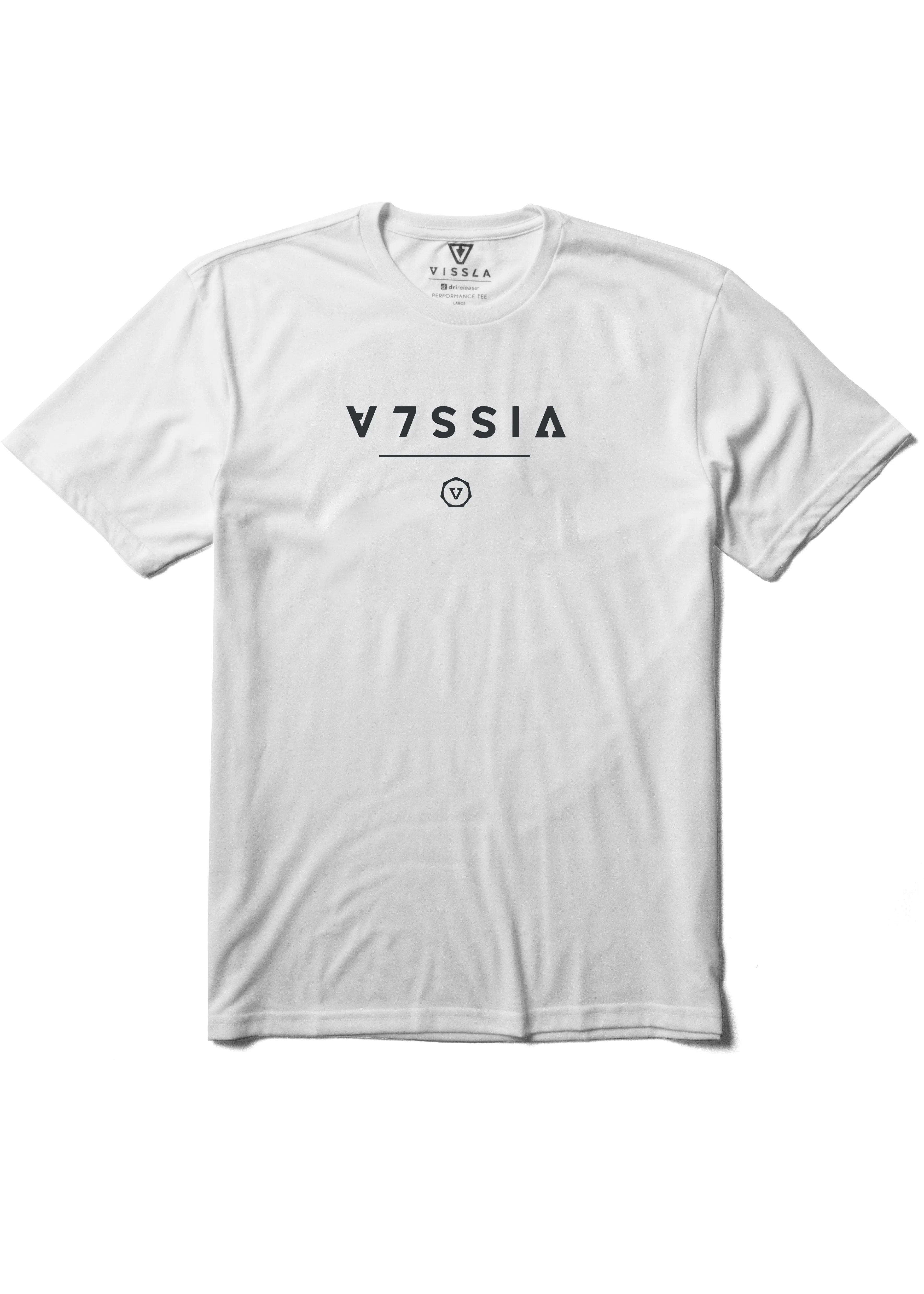 Glyphs Comp Lite Eco Performance Tee sold by VISSLA