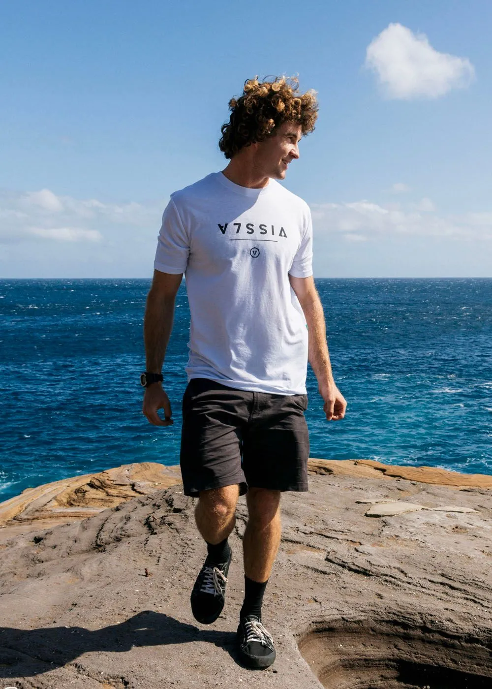 Glyphs Comp Lite Eco Performance Tee sold by VISSLA product image thumbnail 3
