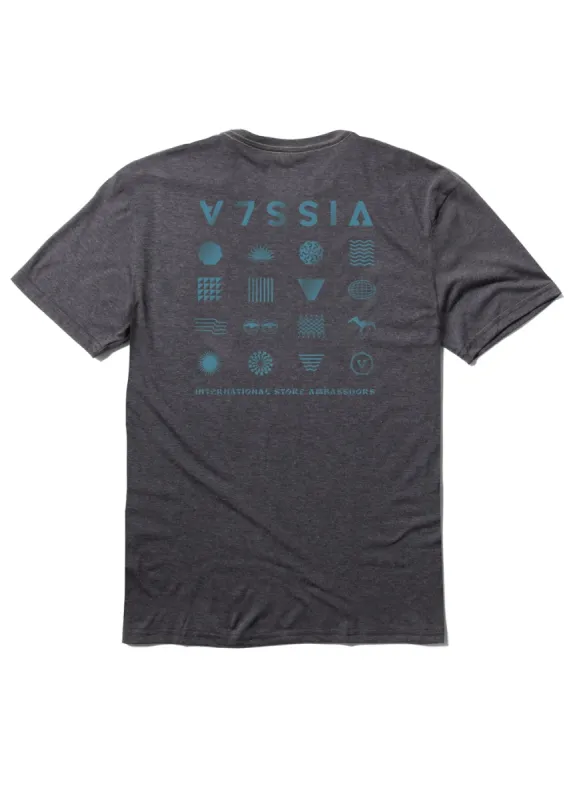 Glyphs Comp Lite Eco Performance Tee sold by VISSLA