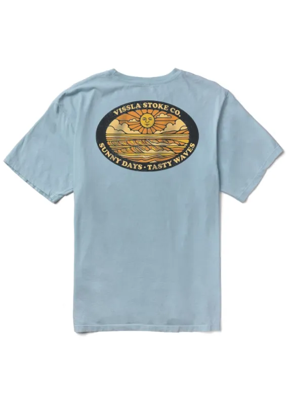 Tasty Waves Premium Organic Pkt Tee sold by VISSLA
