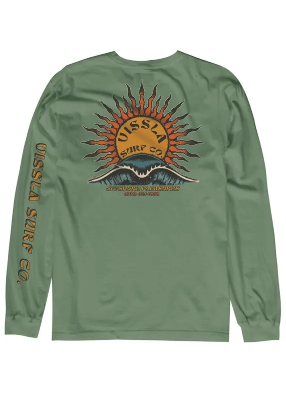 Solar Swells Boys Ls Tee sold by VISSLA
