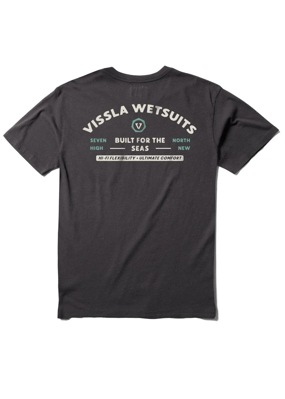 The Seas Short Sleeve Pocket Tee sold by VISSLA