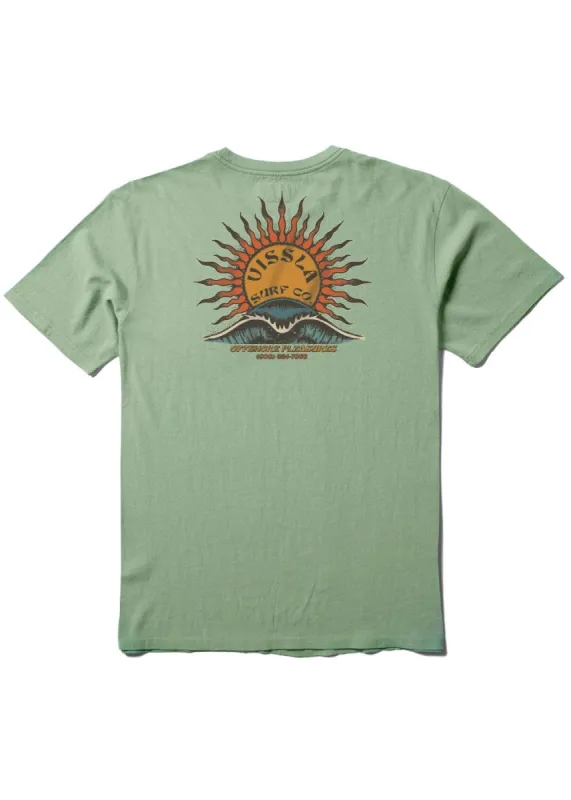 Solar Swells Ss Pkt Tee sold by VISSLA