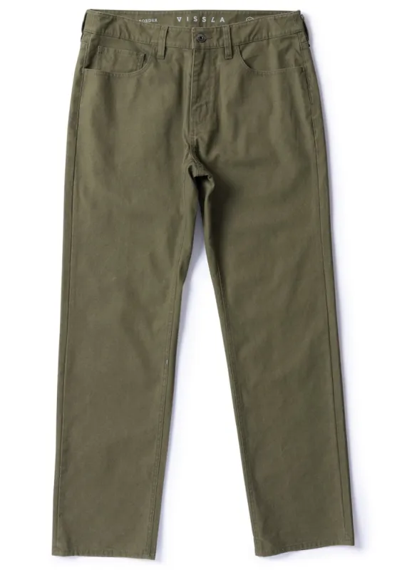 Border Canvas 5 Pocket Pant sold by VISSLA