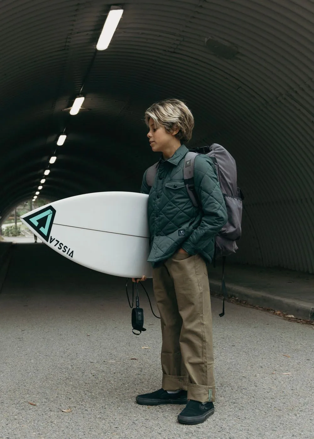 Border Canvas Boys 5 Pkt Pant sold by VISSLA product image thumbnail 2