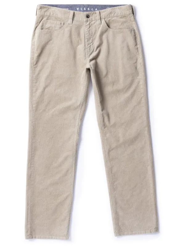 Border C Cord 5 Pocket Pant made by VISSLA