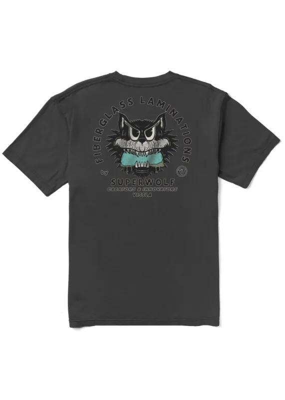 Super Wolf Premium Pocket Tee sold by VISSLA
