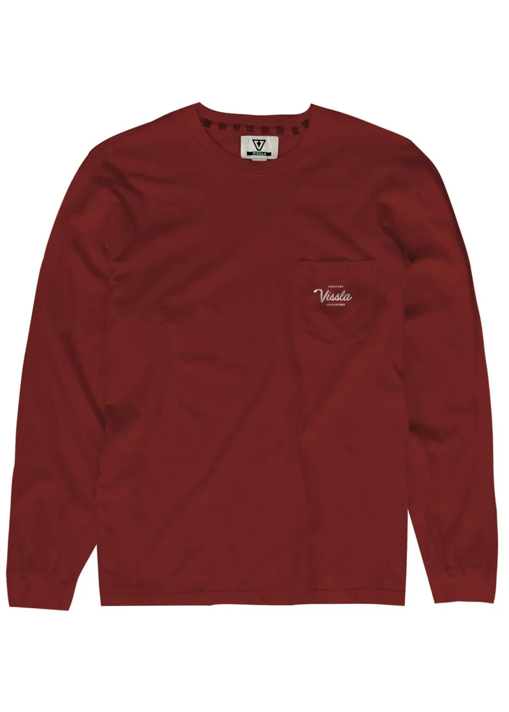 Creators Premium Ls Pkt Tee sold by VISSLA product image thumbnail 2