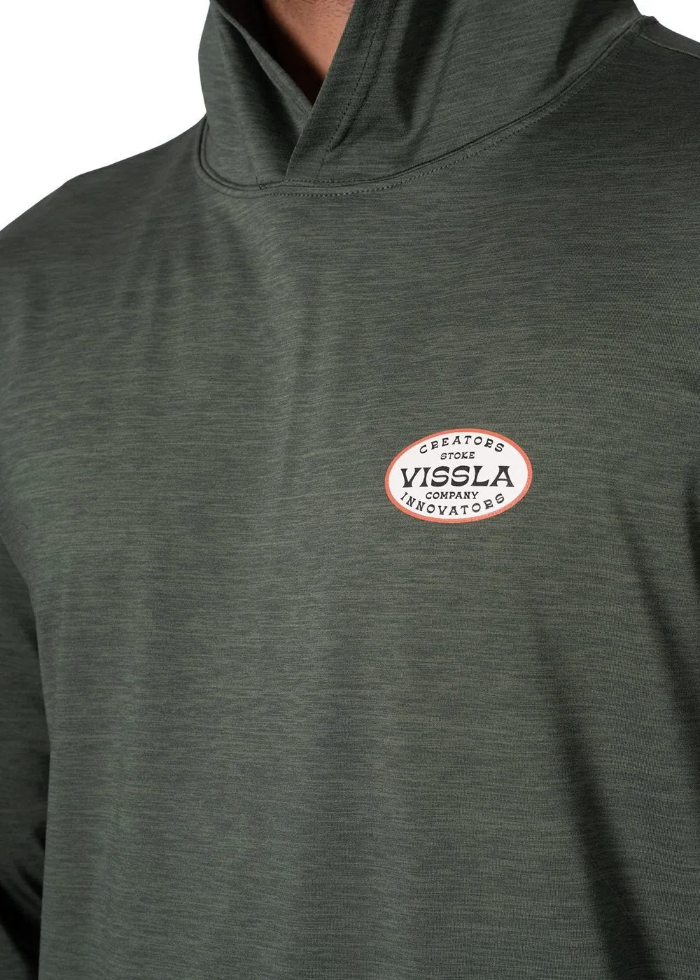 Twisted Eco Hooded Ls Sun Shirt sold by VISSLA product image thumbnail 4