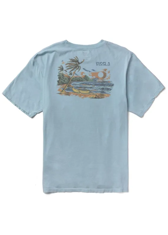 Paradise Isle Premium Pkt Tee sold by VISSLA