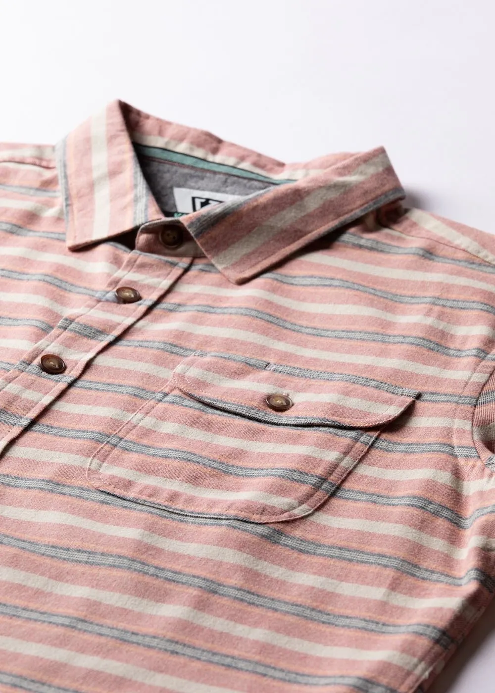 Central Coast Eco Long Sleeve Flannel sold by VISSLA product image thumbnail 3