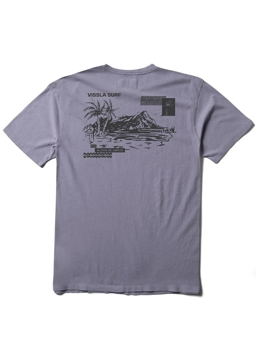 Diamond Haze Short Sleeve Pocket Tee sold by VISSLA