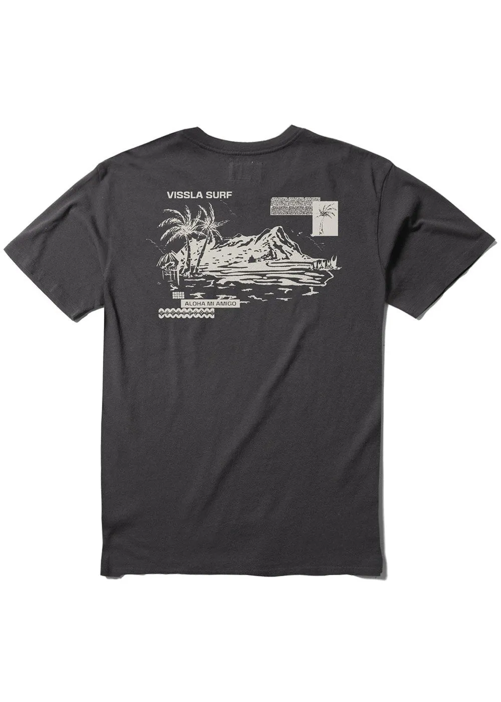 Diamond Haze Short Sleeve Pocket Tee sold by VISSLA