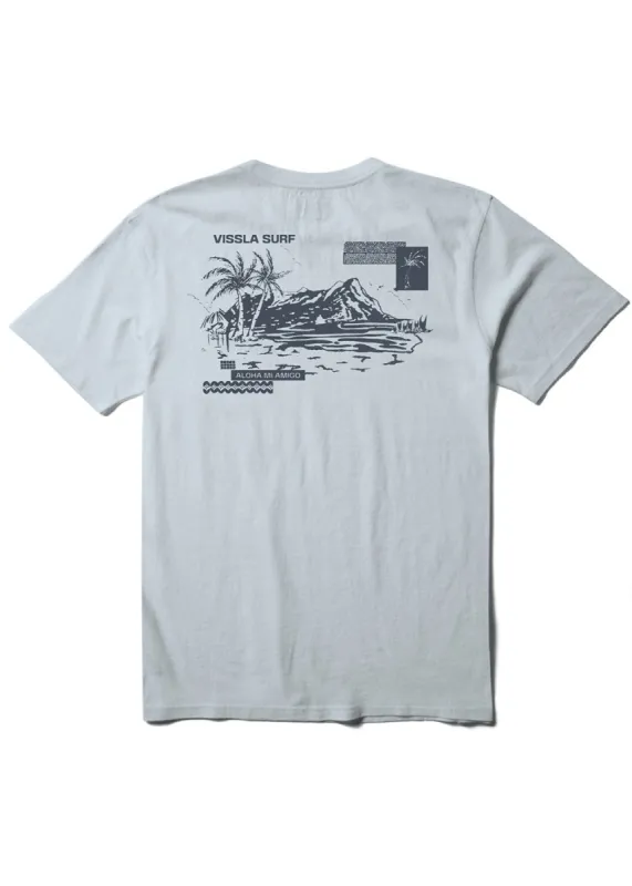 Diamond Haze Short Sleeve Pocket Tee sold by VISSLA