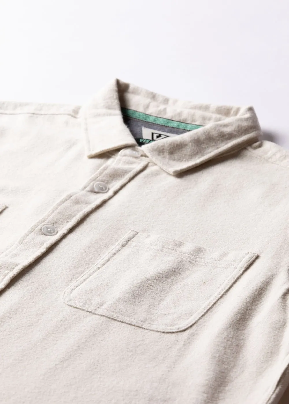 Shaper Eco Long Sleeve Flannel sold by VISSLA product image thumbnail 3