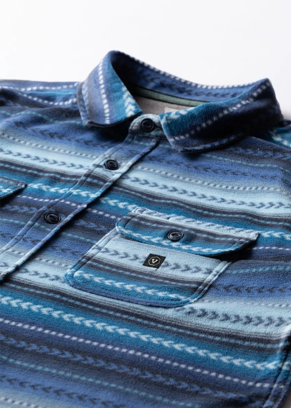 Eco-Zy Long Sleeve Polar Flannel sold by VISSLA product image thumbnail 3