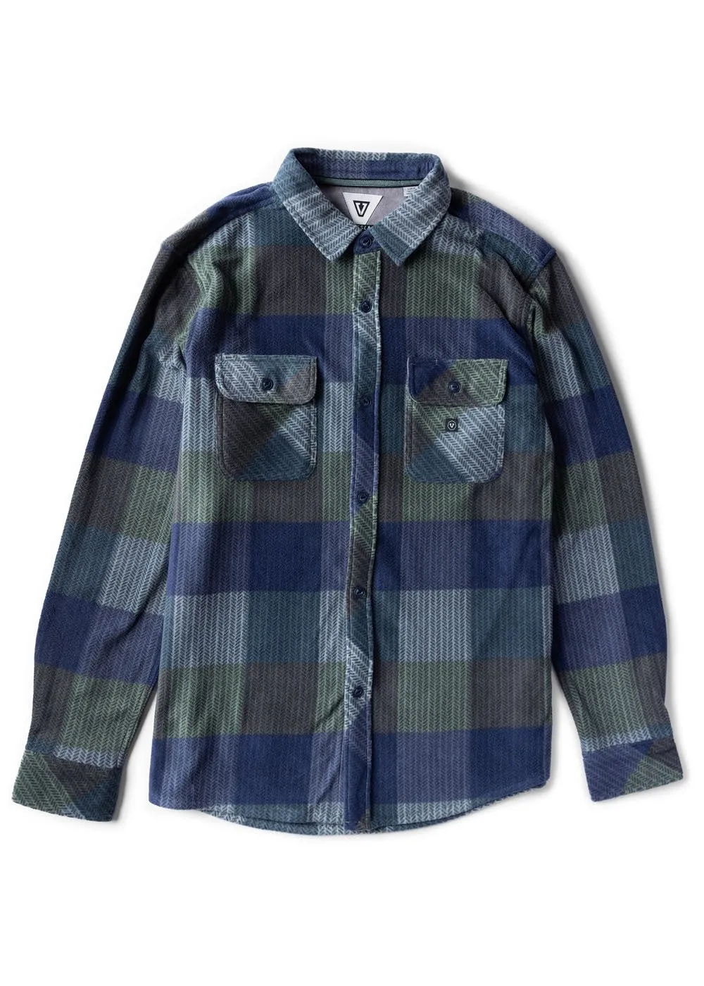 Eco-Zy LS Polar Flannel sold by VISSLA