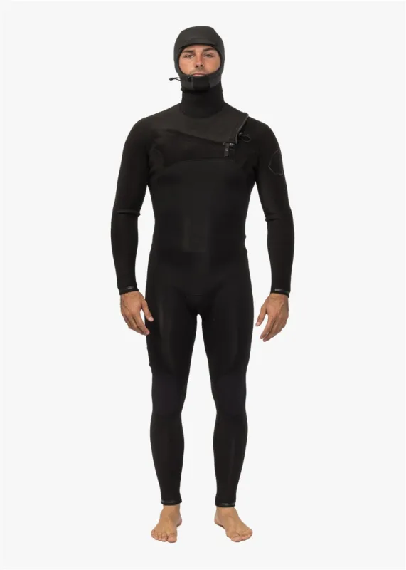 High Seas II 4-3 Full Hooded Chest Zip Wetsuit sold by VISSLA