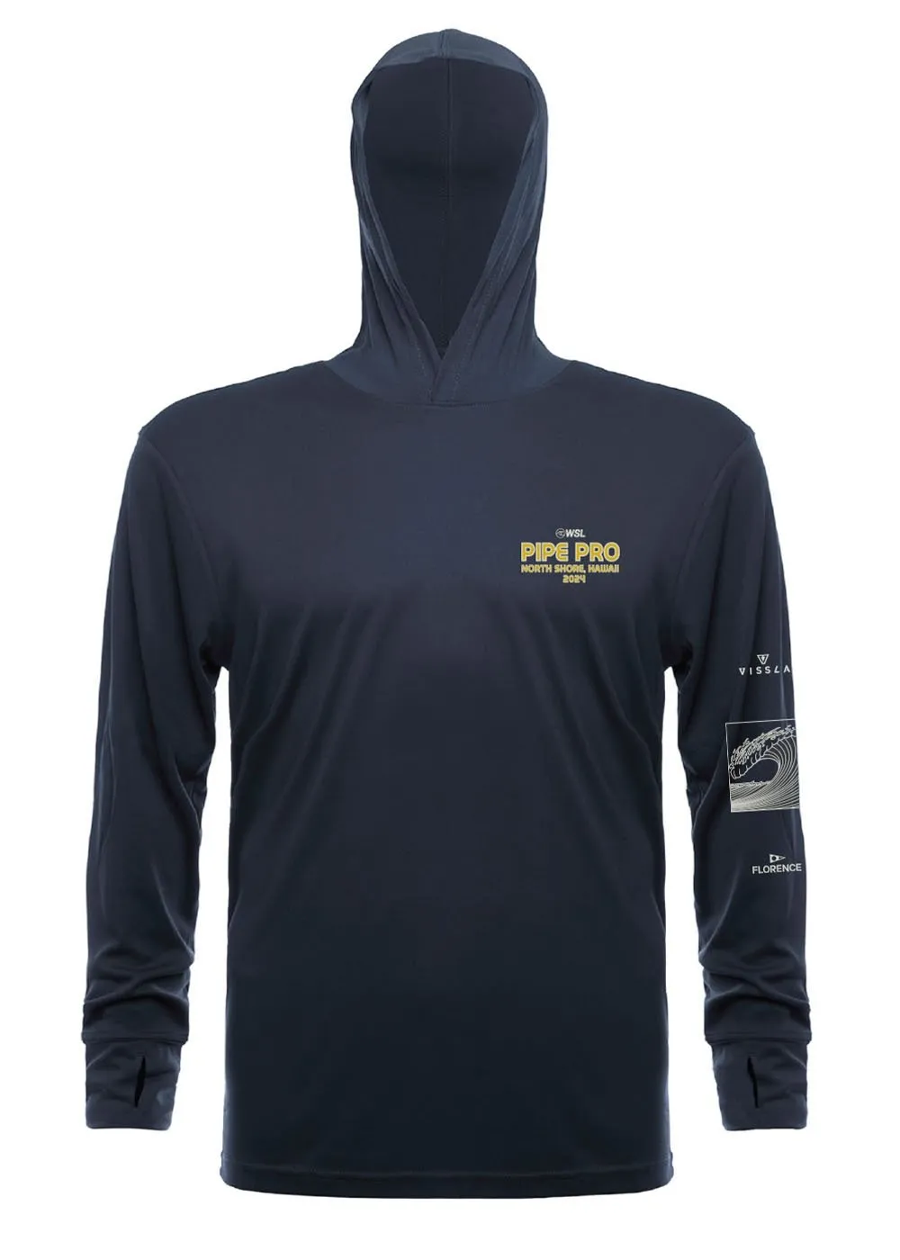 Pipe Pro Ehukai Ls Hooded Sun Shirt sold by VISSLA