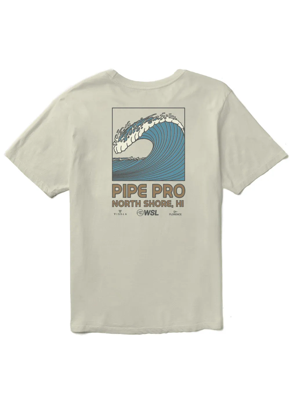 Pipe Pro Ehukai Short Sleeve Tee sold by VISSLA