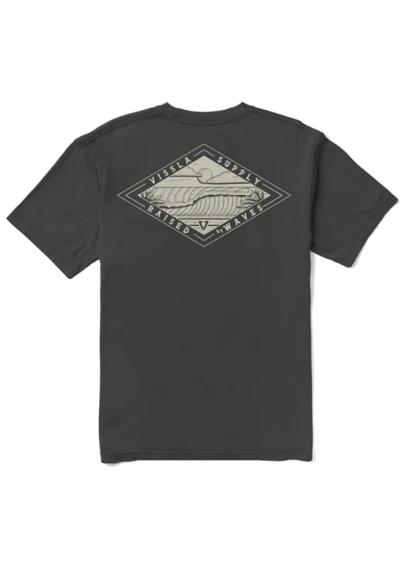 Wave Chasers Premium Organic Pocket Tee sold by VISSLA