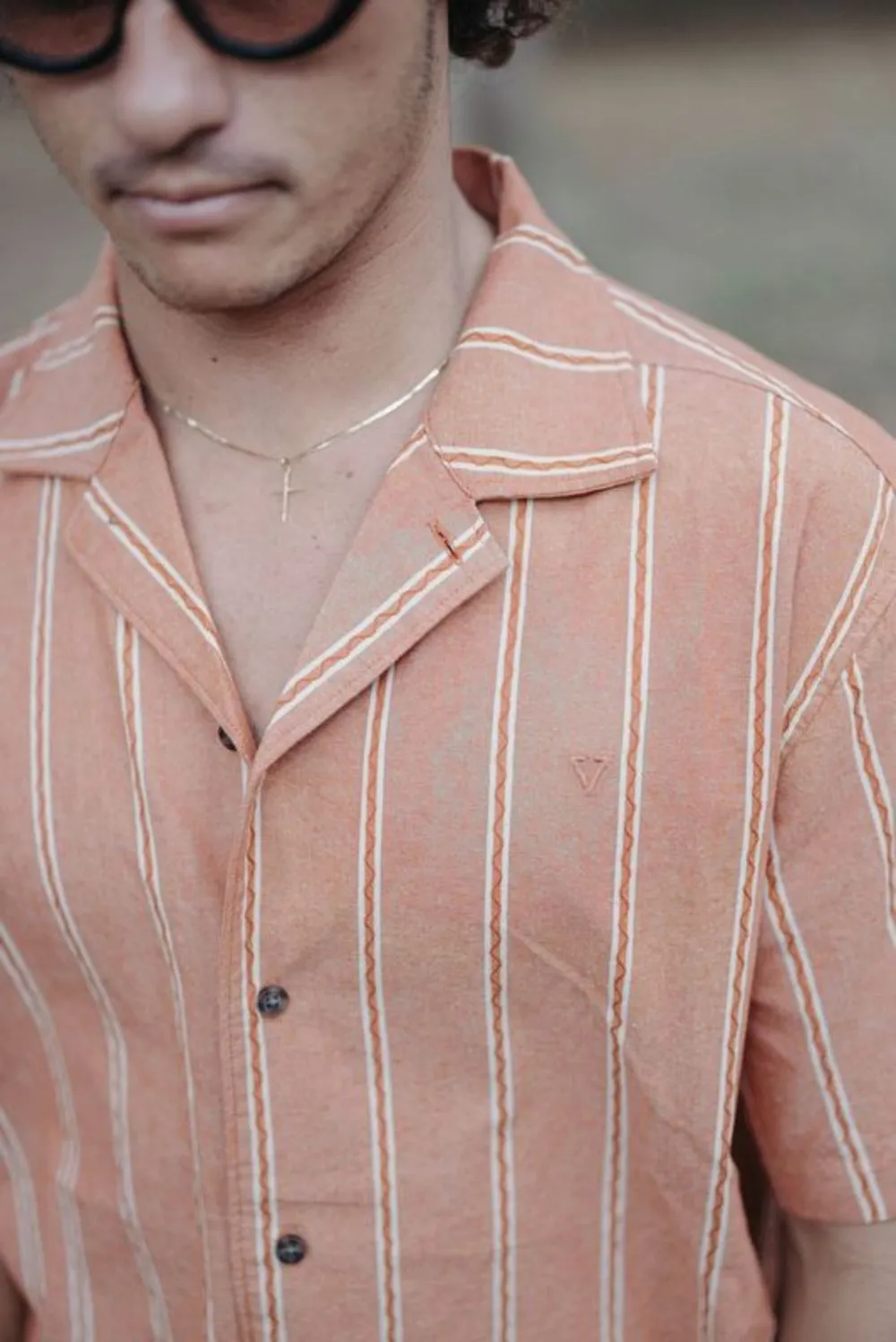 Glider Dobby Eco Short Sleeve Shirt sold by VISSLA product image thumbnail 2