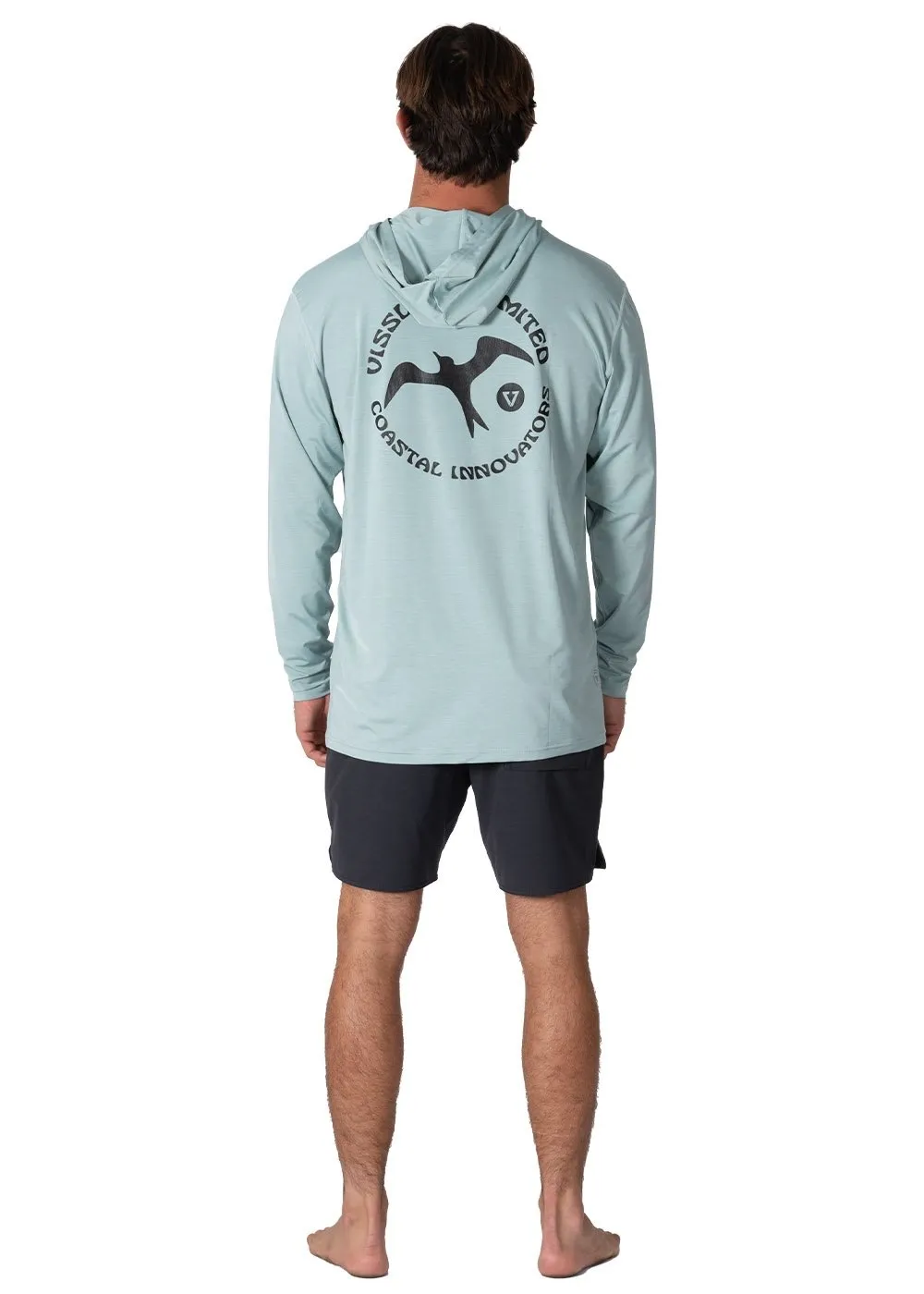 Twisted Eco Hooded Long Sleeve Sun Shirt sold by VISSLA product image thumbnail 2