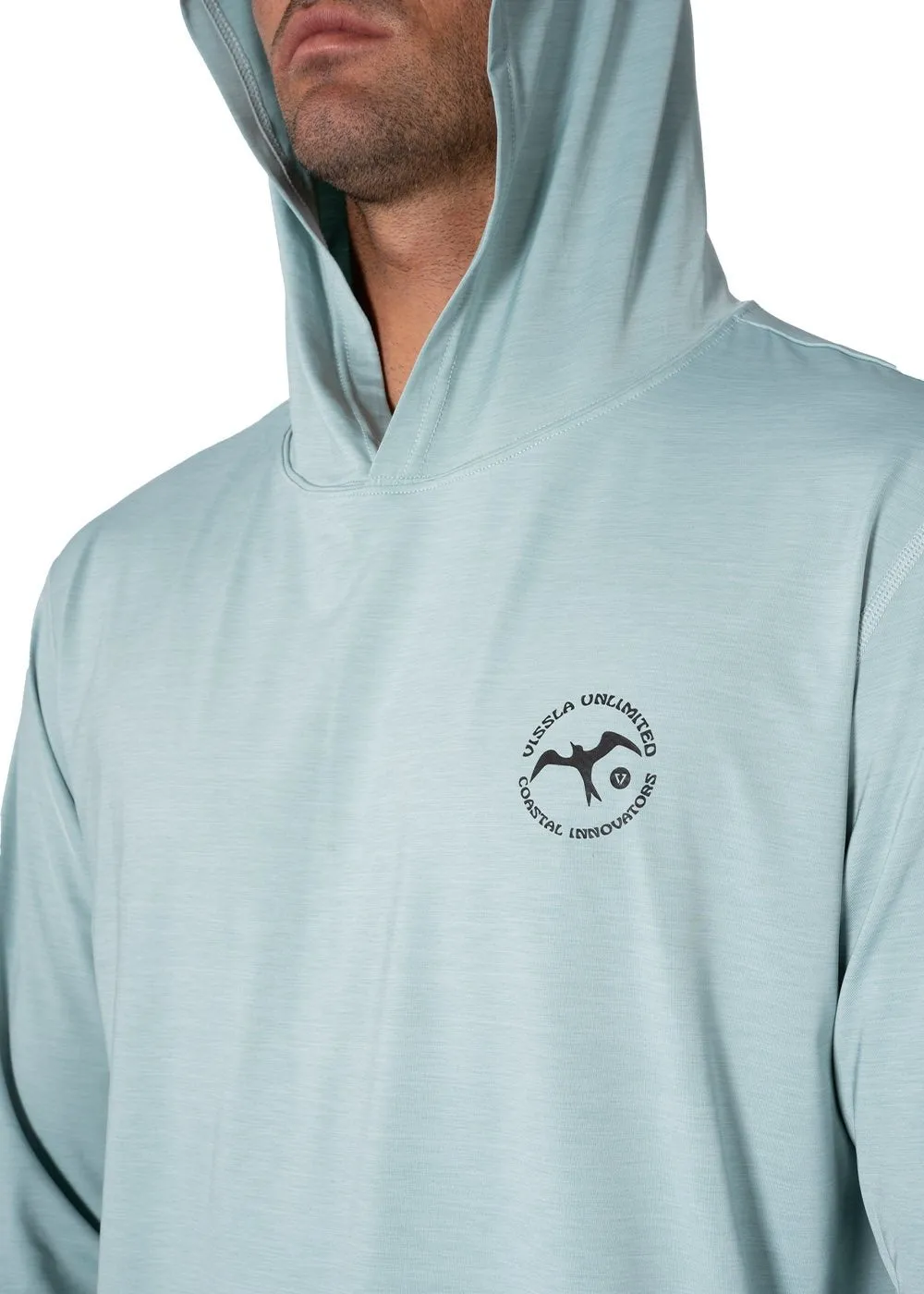 Twisted Eco Hooded Long Sleeve Sun Shirt sold by VISSLA product image thumbnail 4