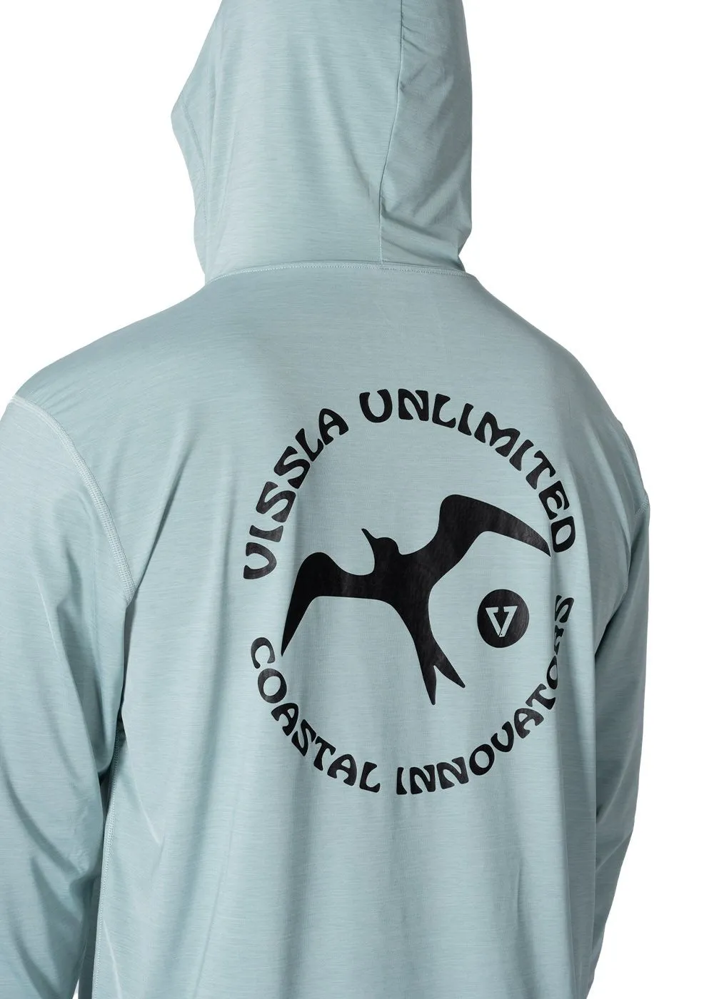 Twisted Eco Hooded Long Sleeve Sun Shirt sold by VISSLA product image thumbnail 3