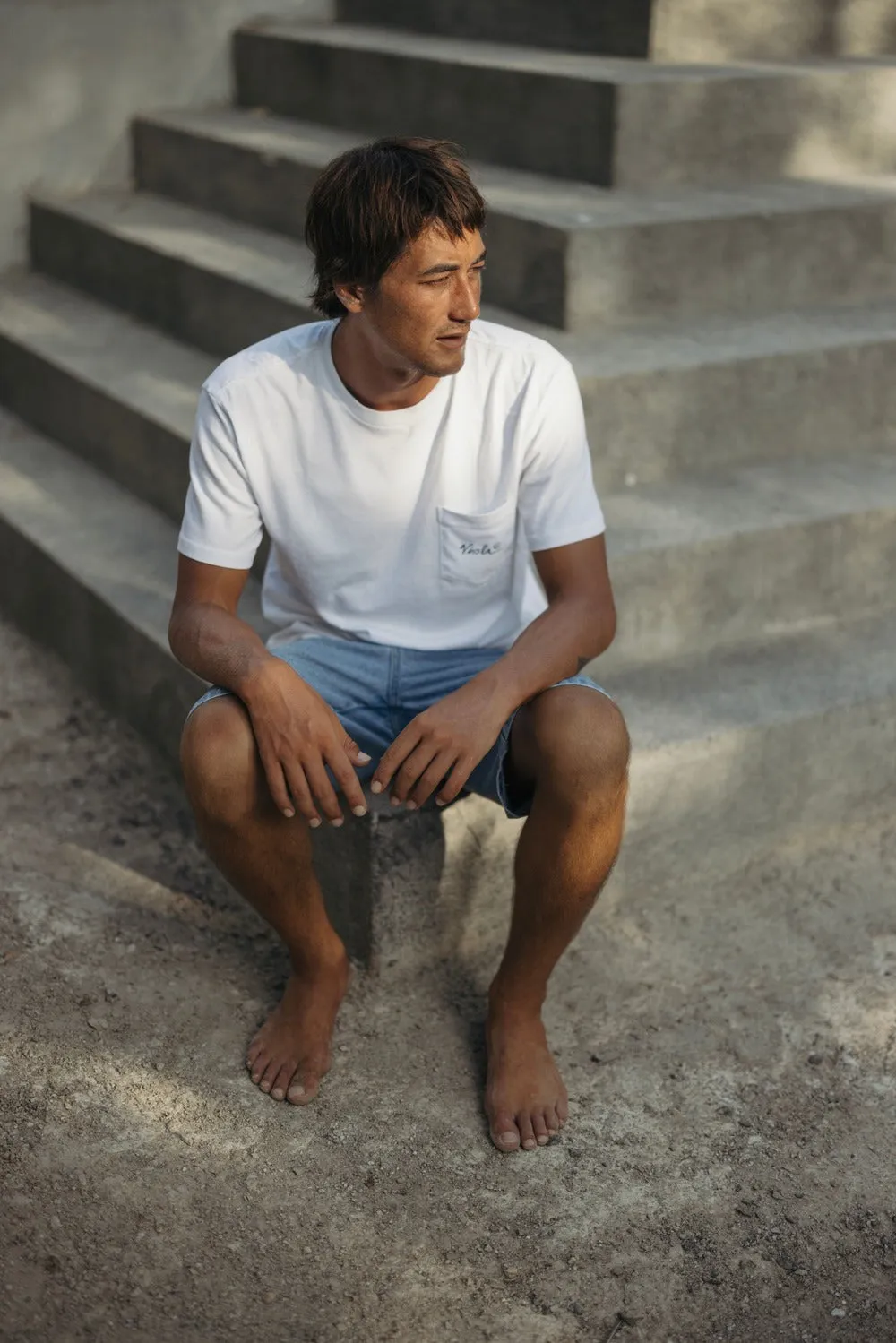 Emblem Short Sleeve Pocket Tee sold by VISSLA product image thumbnail 2