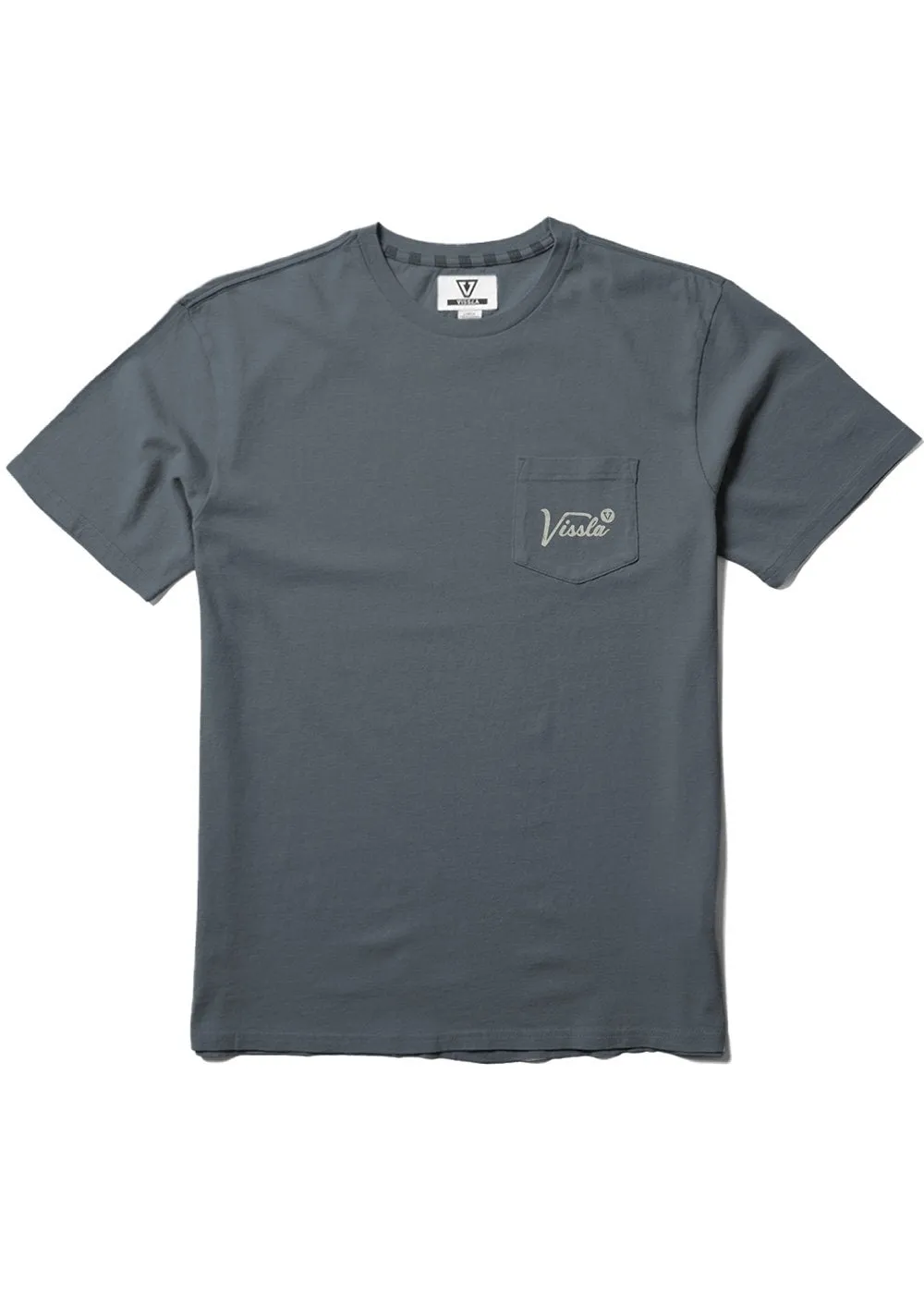 Emblem Short Sleeve Pocket Tee sold by VISSLA product image thumbnail 2