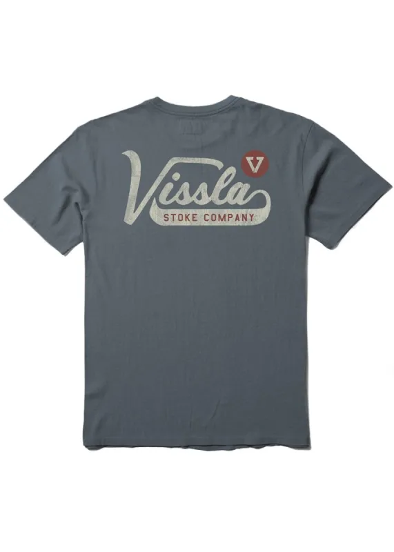 Emblem Short Sleeve Pocket Tee sold by VISSLA