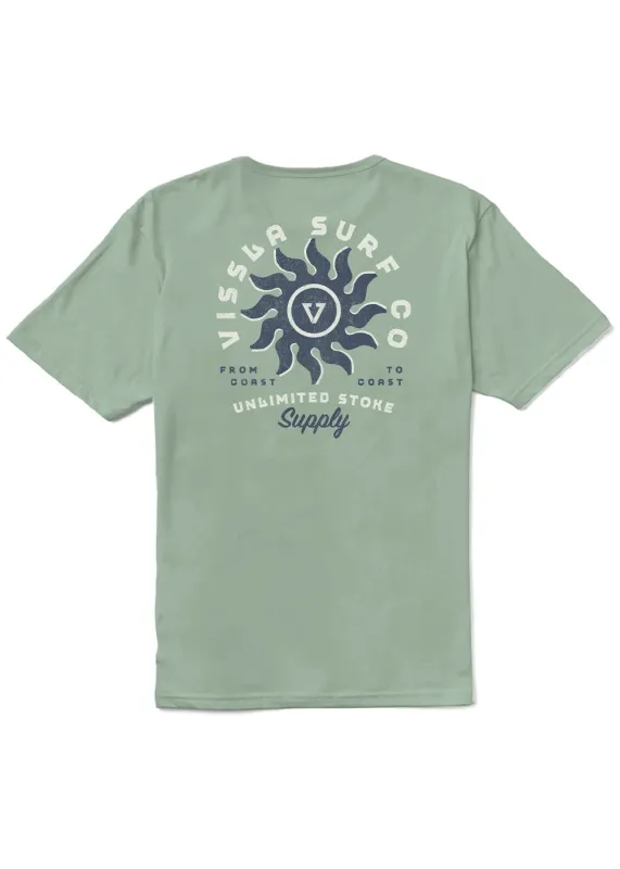Spins Organic Tee sold by VISSLA